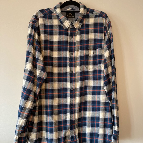 Weatherproof Other - Weatherproof Plaid XXL TTG Button Down Long Sleeve Shirt 100% Cotton.